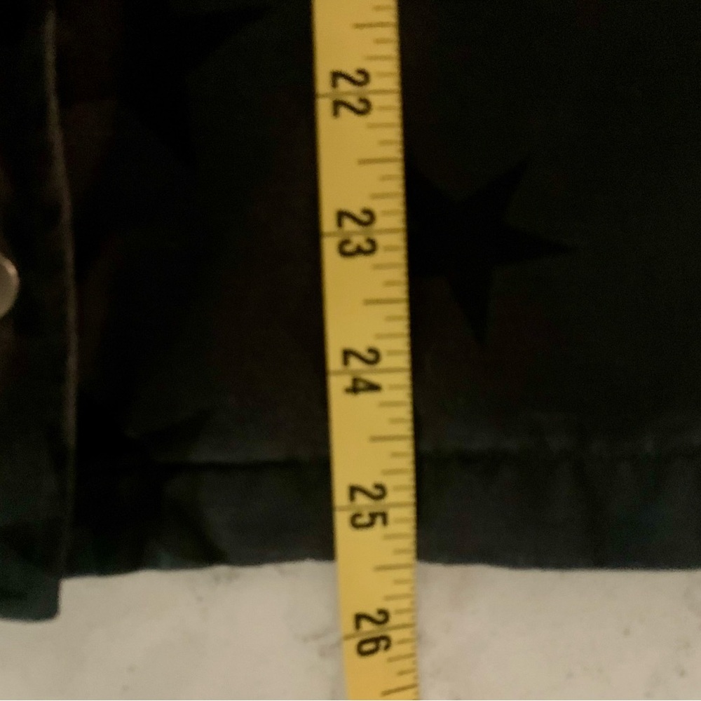 Rails Trey Jacket Charcoal w/ Oversized Stars Boho Casual Military - M - Picture 10 of 10